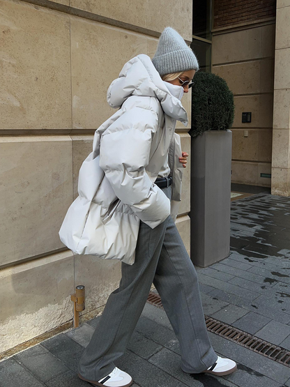 Natalia – Dunová bunda s kapucí