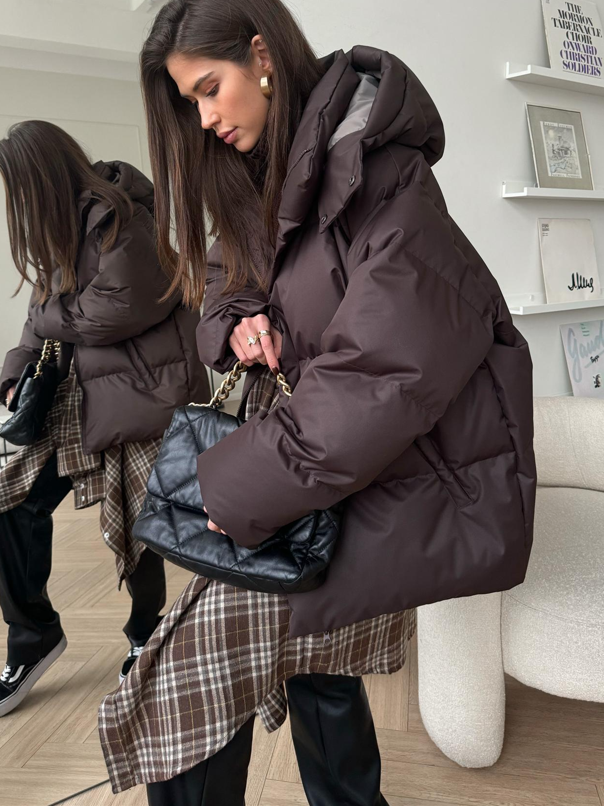 Natalia – Dunová bunda s kapucí