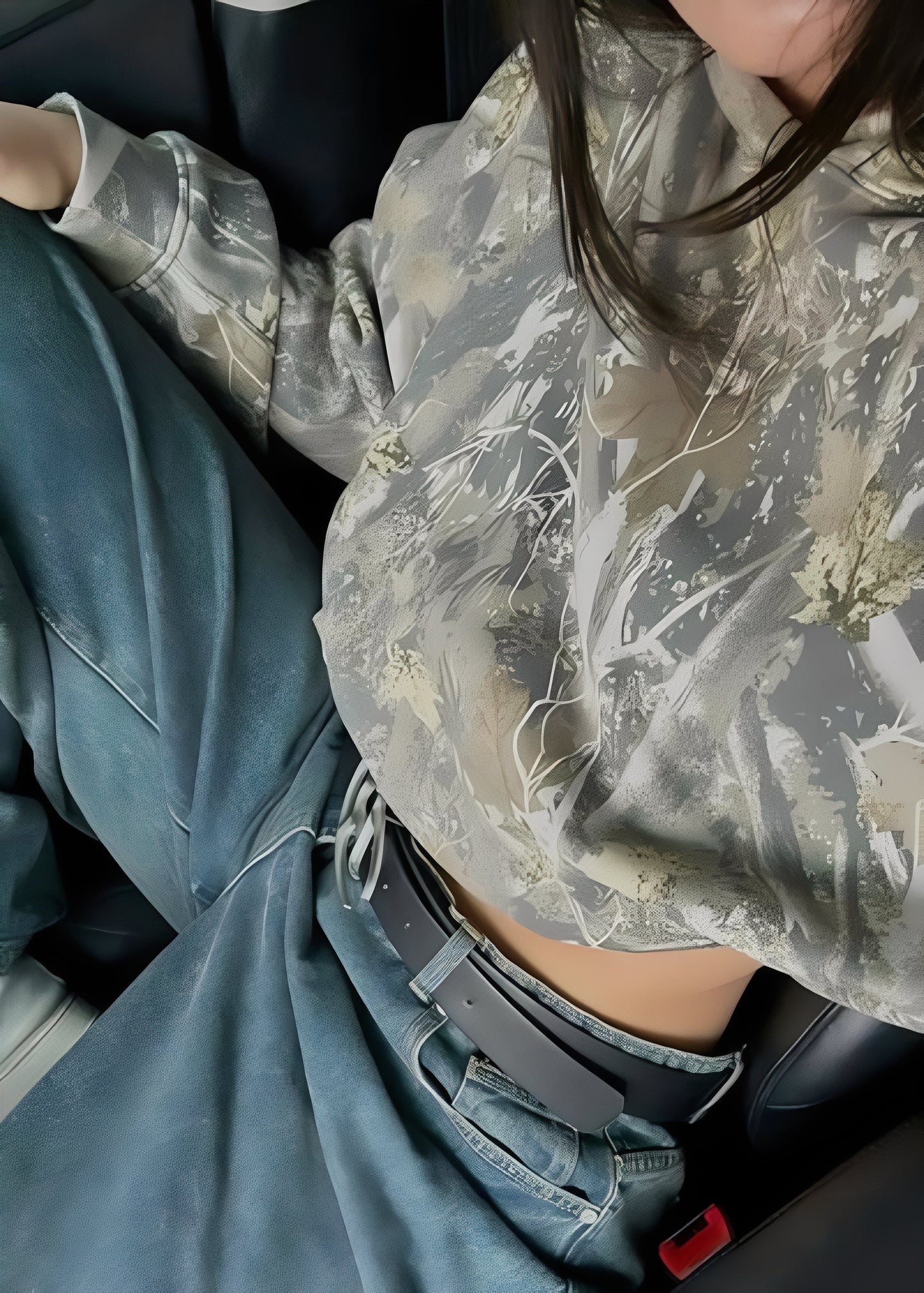 Rosanne - Dámská stylová mikina s potiskem