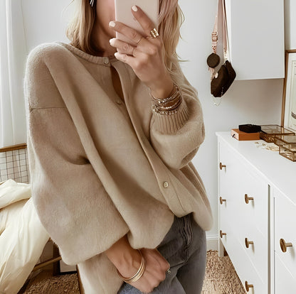 Mildred - Dámský teplý oversize svetr