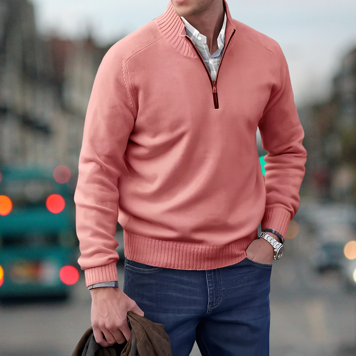 Adrian – Svetr se zipem