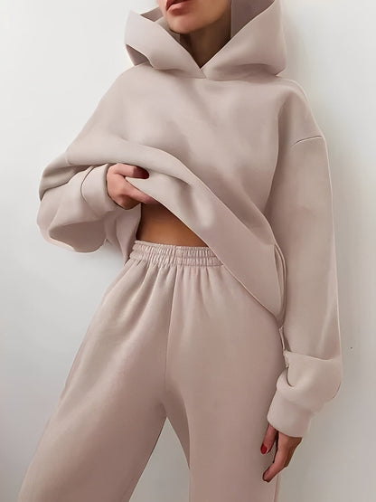 Adelia – Jednobarevné Hoodie Soupravy