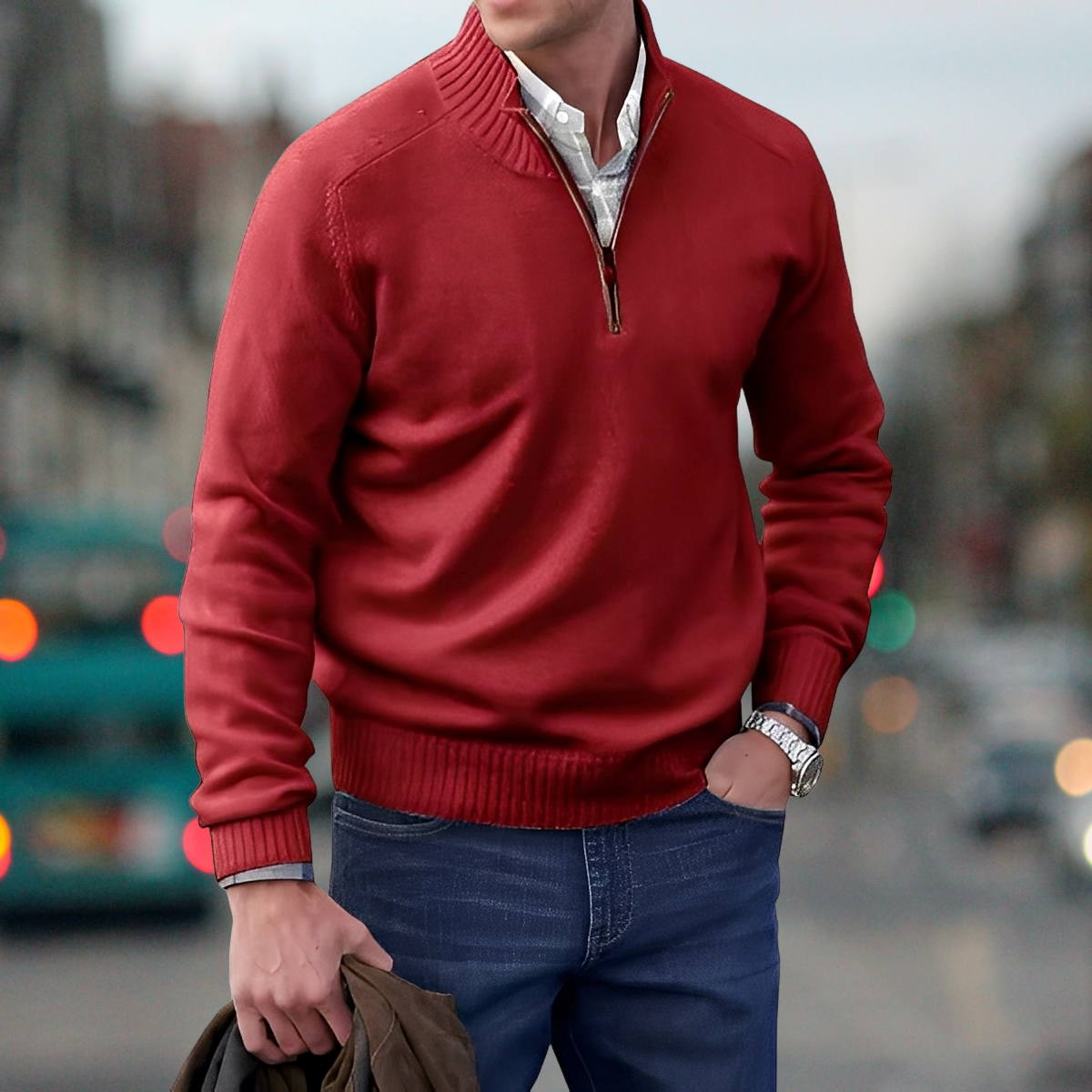 Adrian – Svetr se zipem