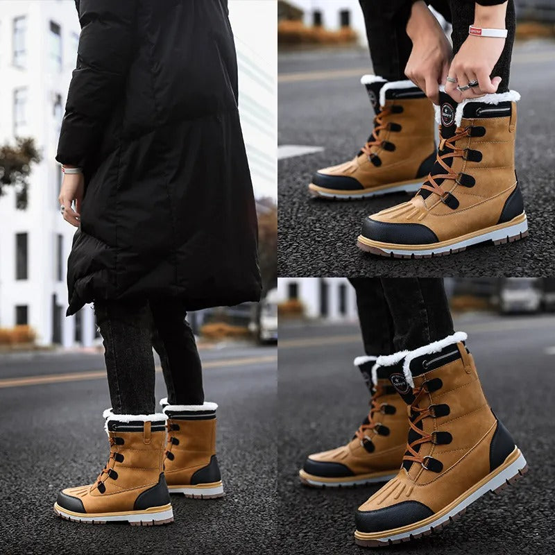 Graysen - Voděodolné a teplé zimní boty pro muže