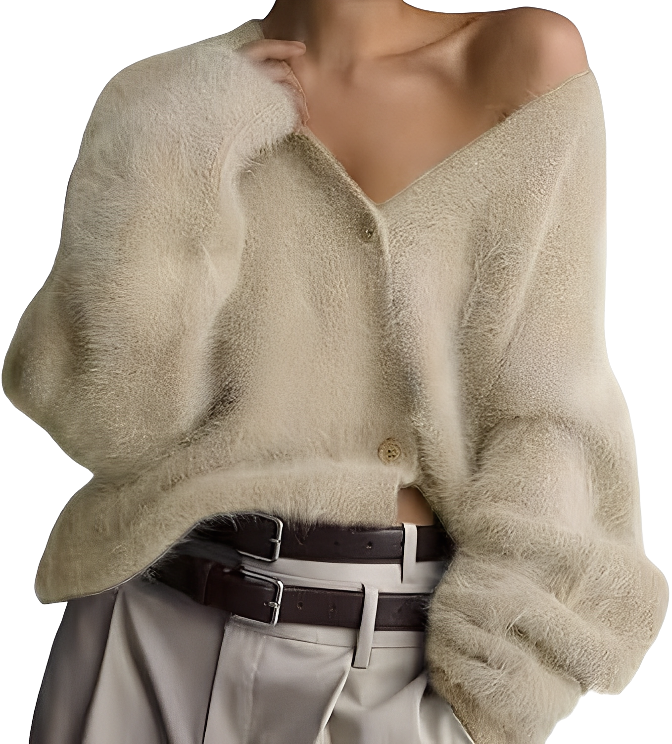 Montana - Současný, volně padnoucí dámský cardigan