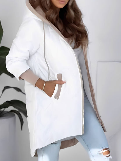 Sharla - Stylový zimní kabát s kapucí pro ženy