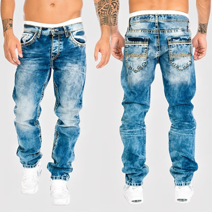 Chris - Pánské džíny s volnými širokými nohavicemi