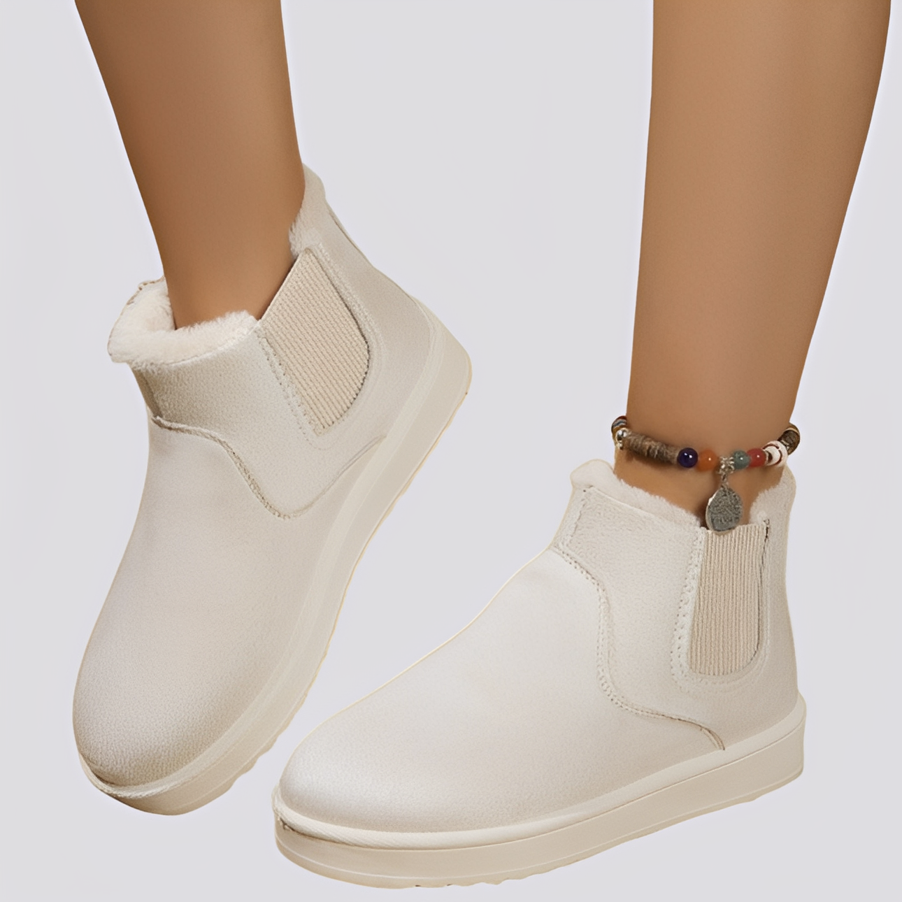 Henie - Dámské zimní obuv s fleecem