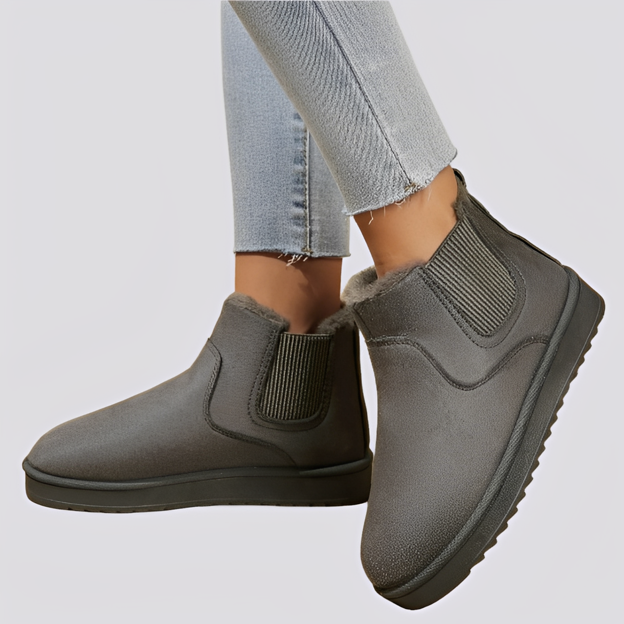 Henie - Dámské zimní obuv s fleecem