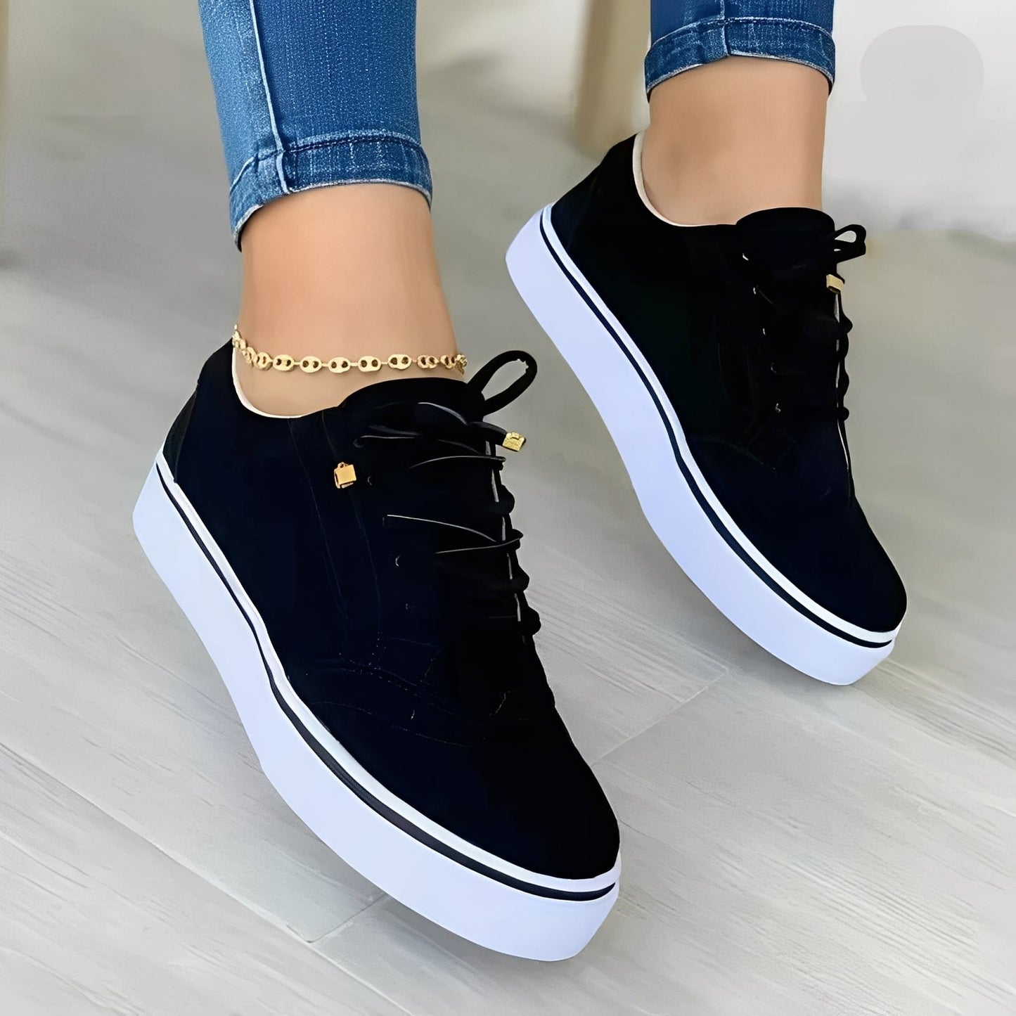 Elfleda - Stylish, cozy women's sneakers