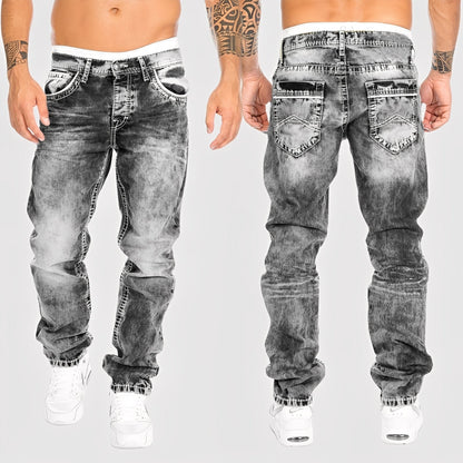 Chris - Pánské džíny s volnými širokými nohavicemi