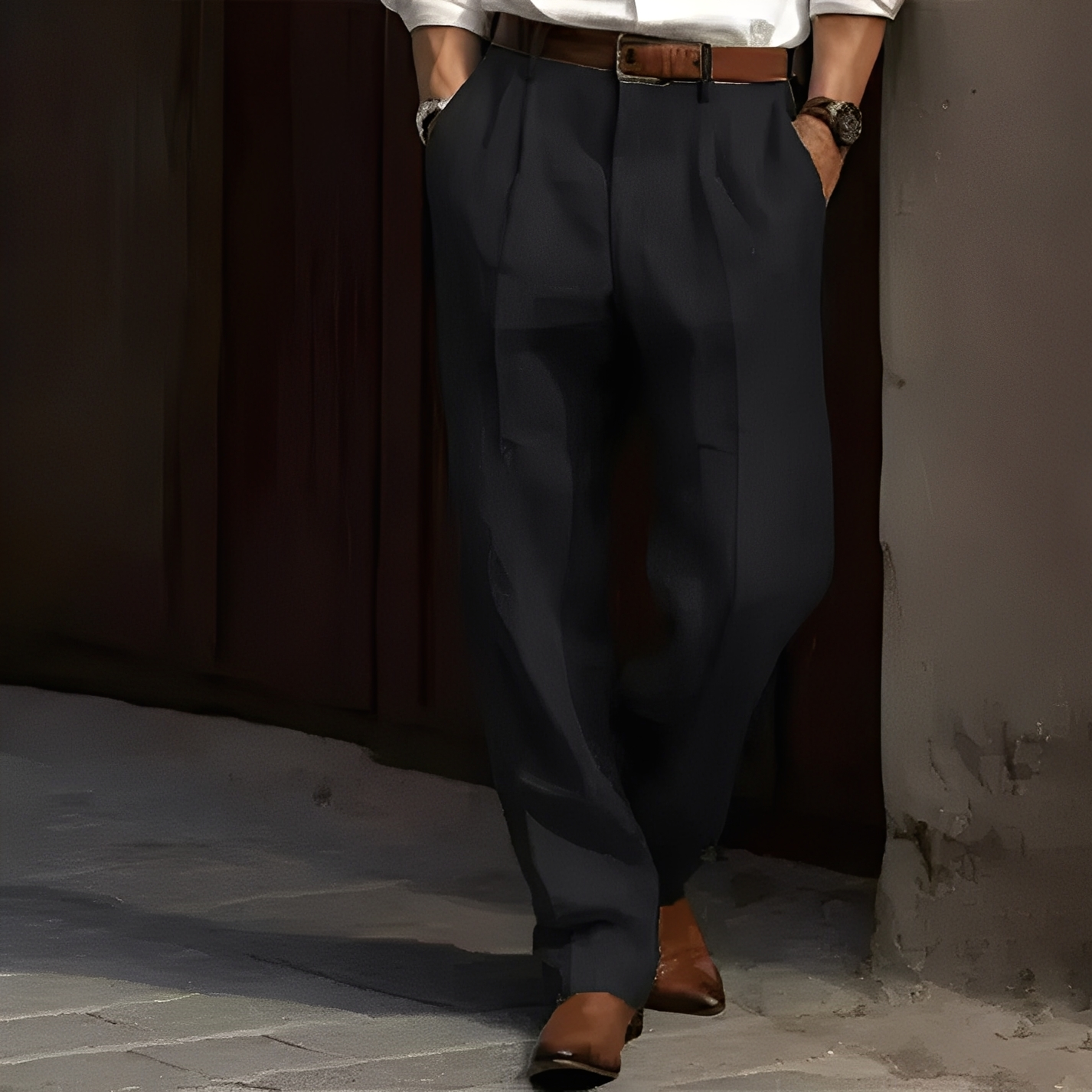 Lennart – Flexibilní pánské kalhoty s stylovým střihem