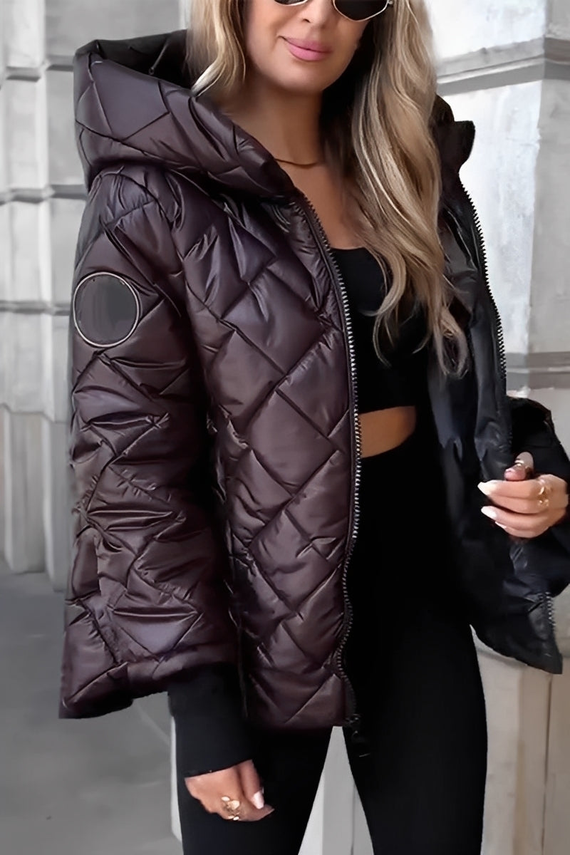 Irene - Stylová, teplá dámská mikina s kapucí a zipem