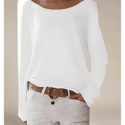 Alexa – Lehky Rundný Výstřih-Feinstrickpullover