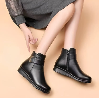 Gabriella - Dámské moderní boty s fleecovou podšívkou