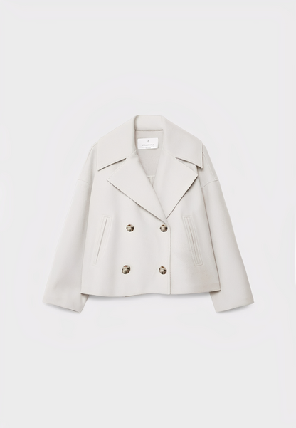Claire – Sako Krátký Elegantní Dvojřadý