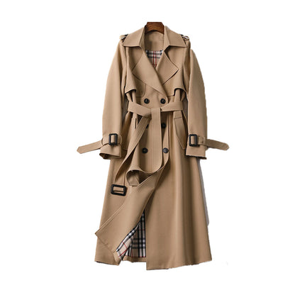 Chloé – Kabát Trench Dámský Dvojitý Knoflík